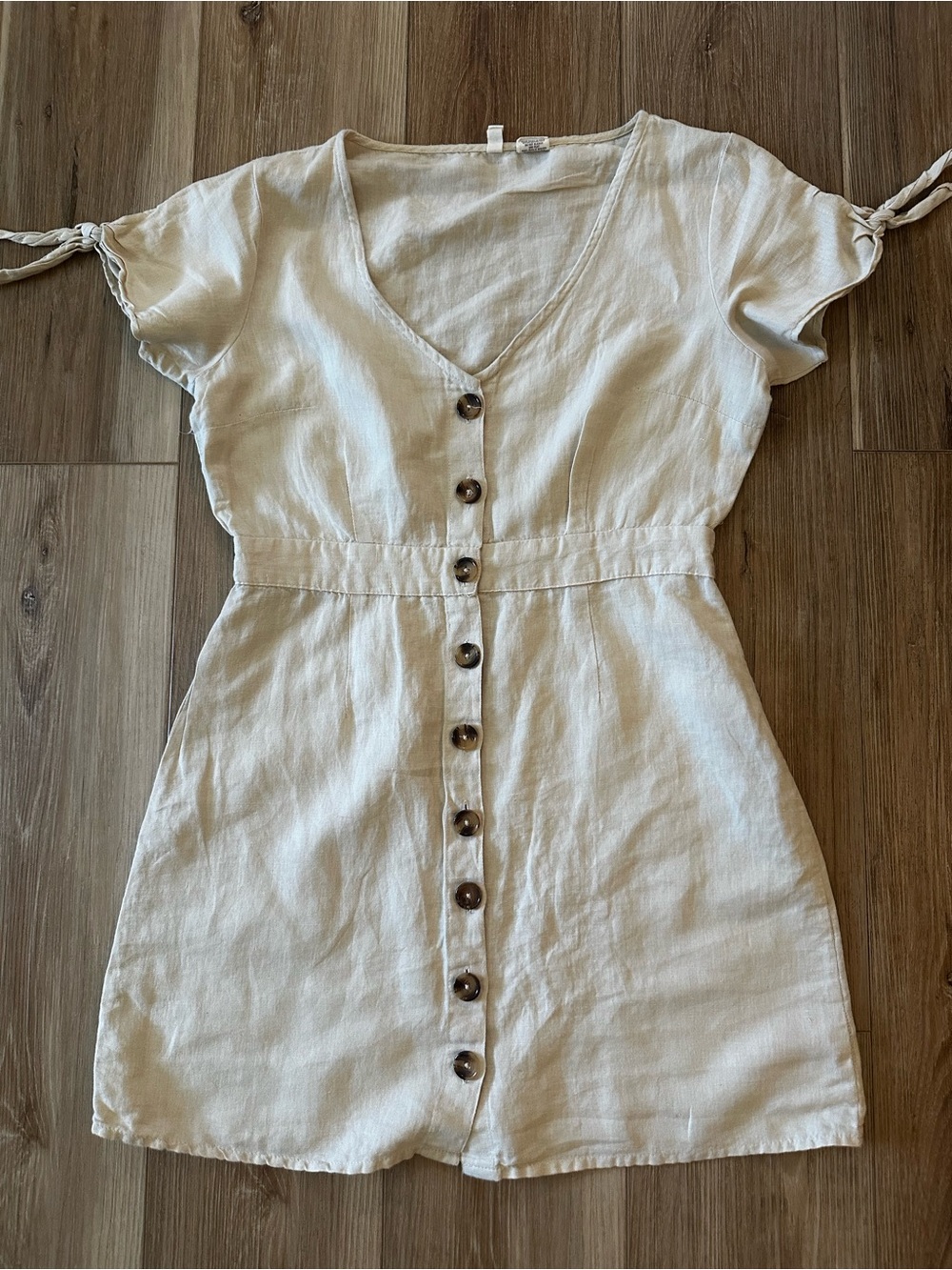 Sky & Sparrow Linen Blend Dress L